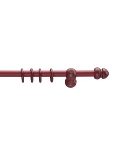 Barra cortina decoracion 3mt x ø29mm avellana madera epid 02293104300