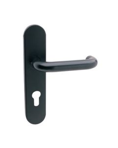 Manivela puerta sdf92exne antipanico con bocallave embutir c.8mm negro serie cf60 tesa