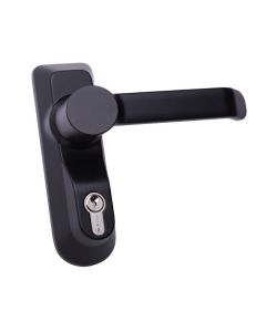 Manivela puerta 1.07078.68.0 antipanico manivela y llave exterior negro 1.07078.68.0 cisa