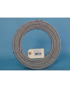 Cable industrial 6x19+1 06mm acero galvanizado cursol 12014010 100 mt
