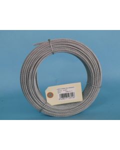 Cable industrial 6x7+1 3mm acero galvanizado cursol 120110082 15 mt