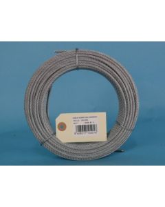 Cable industrial 6x7+1 4mm acero galvanizado cursol 12012008 100 mt