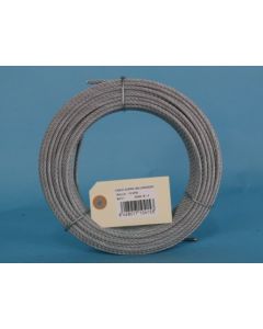 Cable industrial 6x7+1 4mm acero galvanizado cursol 120120082 15 mt