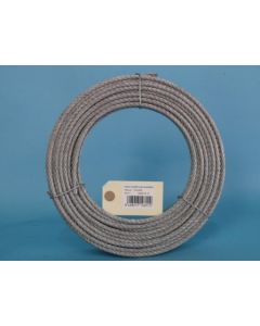 Cable industrial 6x7+1 6mm cursol acero galvanizado 12014008 100 mt