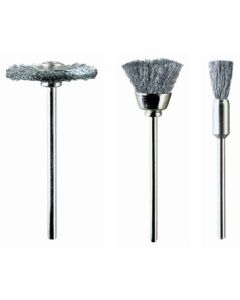 Cepillo industrial circular/taza eje 2,35 mm 21 mm-12 mm m4020 pg mini