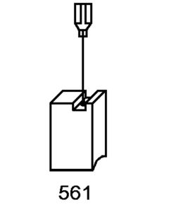 Escobilla herramienta electrica asein bosch 0114j pvc 0114j