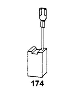 Escobilla herramienta electrica asein bosch/spit 1153j pvc 1153j