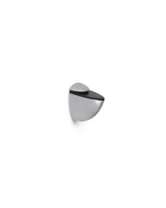 Portaestante soporte 03-12mm cromado mate 2uds rei
