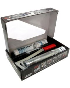 Bomba engrase palanca con cartucho acoplamiento rigido metal/plastico gris/negro