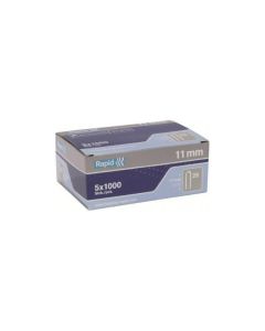 Grapa electricidad cable 10mm nº28 rapid 5.000 pz 11893510