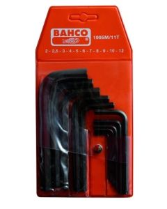 Llave allen torx 1,5-06mm pavonado bahco 7 pz 1995tor/7t