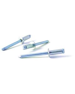 Remache fijacion cabeza ancha 4,8x10mm aluminio c14 bralo 250 pz 01030004810