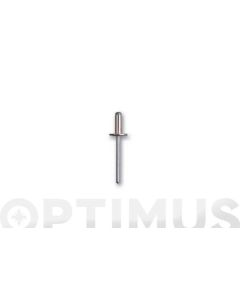 Remache estandar cabeza ancha c.12 ø 4,0 x 20 mm, aluminio/acero 250 uds bralo