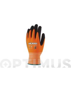 Guante nilon recubierto nitrilo foam microdot talla 10 3l