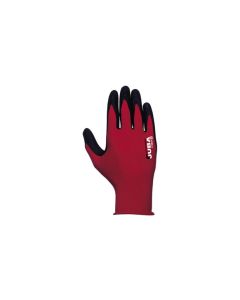 Guante mecanico palma nitrilo nylon rojo eco-nit juba h111801/8