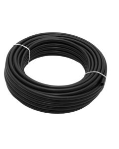 Tubo riego goteo micro 4x6mm 25 mt polietileno negro natuur 25 mt nt105919