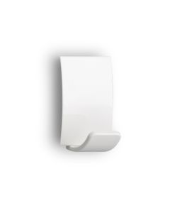 Colgador hogar adhesivo 92x50x54mm plastico blanco inofix 2312-2+