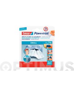 Colgador hogar adhesivo reutilizable recambio tesa tape 14 pz 58560-00000-01