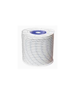 Cuerda polipropileno trenzada con alma ø 18 mm 100 mt bl/az hyc