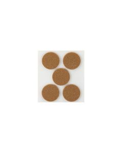 Fieltro proteccion adhesivo redondo ø 34mm me marron inofix 4079-4-