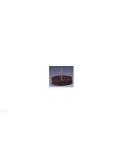 Deslizador mueble patin con clavo ø17mm me marron inofix 8 pz 3145-4+