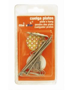 Cuelga plato 19-23 cm 2 uds oldisfer