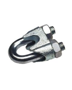 Sujetacable sujecion din 741 1/2"ø13 acero cincado damesa 100 pz 9520079