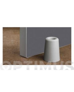 Tope puerta tornillo alto 51x ø38mm me gris inofix 3047-7