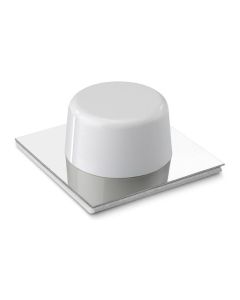 Tope puerta adhesivo base metalica 18x45x45mm me blanco inofix 2 pz 2023-2