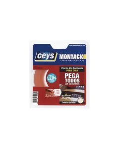 Cinta adhesiva doble cara 08mmx 10mt montack ceys 507218