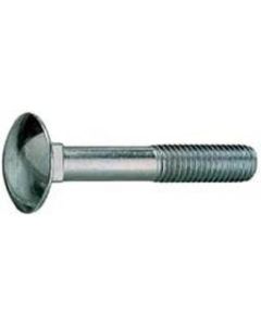 Tornillo rosca metrica carrocero 10x120mm acero cincado din 603 fontana