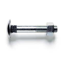 Tornillo rosca metrica carrocero 08x120mm acero cincado din 603 fontana