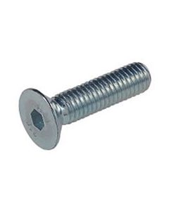 Tornillo allen cabeza avellanada 08x040mm acero pavonado din 7991 10.9 fontana