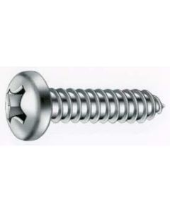 Tornillo rosca chapa cabeza redonda 4,8x032mm acero cincado din 7981 index