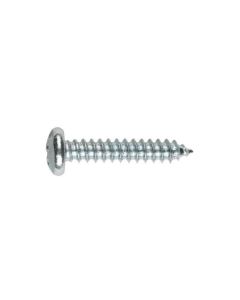 Tornillo rosca chapa cabeza redonda 4,8x050mm acero cincado din 7981 index