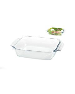Fuente horno rectangular 39x25cm borosilicato optimum pyrex