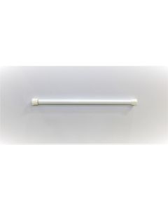 Portavisillo decoracion extensible presion 30/50cm blanco vivahogar vh112454