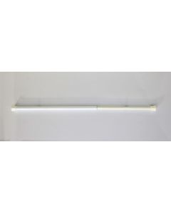Portavisillo decoracion extensible presion 40/70cm blanco vivahogar vh112455