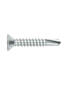 Tornillo autotaladrante din 7504-p cabeza avellanada huella phillips 4,2x025 cincado index acero 500 pz abp4225