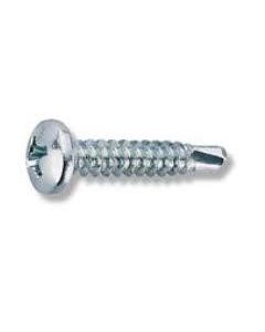 Tornillo autotaladrante din 7504-n cabeza alomada huella phillips 4,8x032 cincado fontana acero 1.000 pz 86480 4,80x32