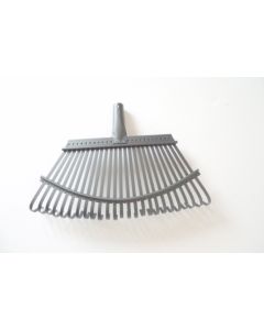 Escoba recogehojas metalica 25 dientes negra natuur