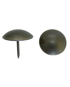 Tachuela fijacion plana 20x20mm bronce imex el zorro acero 500 pz 77005-b