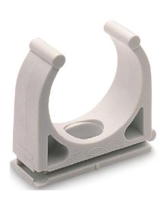 Abrazadera fijacion tubo flexible 20mm fischer plastico 100 pz ft 98816