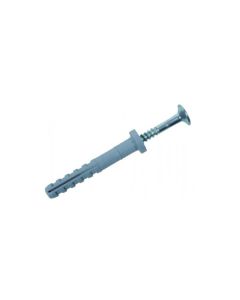 Taco fijacion con tornillo cabeza plana 6 x 80 mm 100 uds spax