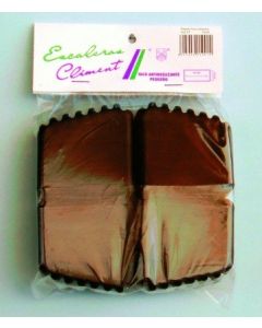 Contera escalera madera 4pz 24x60mm plastico negro escaleras climent pt