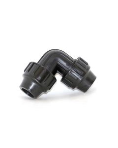 Codo riego 40 mm polipropileno natuur 90º igual fitting nt115232