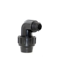 Codo riego ø 20mm-1/2" polipropileno natuur 90º rosca macho fitting nt115240