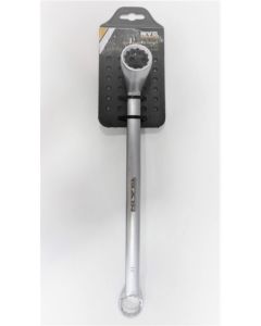 Llave estrella acodada 21-23mm cromo vanadio nivel nv115499