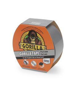 Cinta adhesiva americana 48mmx 11mt gris silver tricapa doble grosor gorilla 3044910