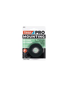 Cinta doble cara mounting pro exteriores uv resistente 1,5mx19mm tesa tape